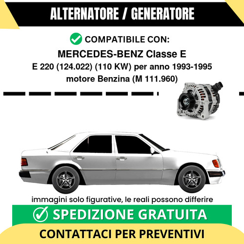 Alternatore mercedes benz - alternatore, mercedes-benz