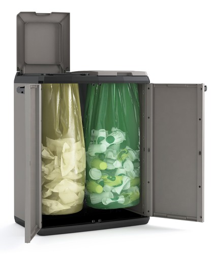 Keter pattumiera basic con - basic,