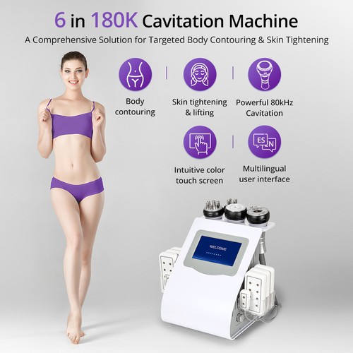 Macchina lipo ultrasuoni 6in1 - macchina,
