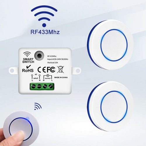 Ricevitore relè 433mhz - ricevitore, 10a